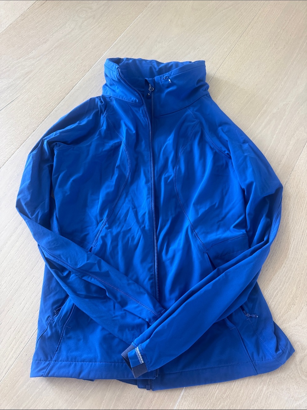 lululemon athletica Electric Blue Full-Zip Utility Jacket